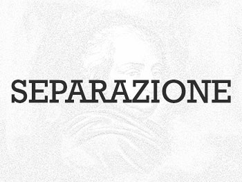 SEPARAZIONE